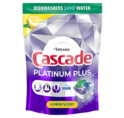 Cascade Platinum Plus ActionPacs - Lemon Scent