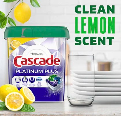 Cascade Platinum Plus ActionPacs - Lemon Scent