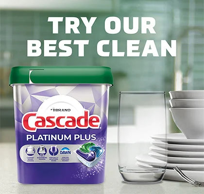 Cascade Platinum Plus ActionPacs - Fresh Scent