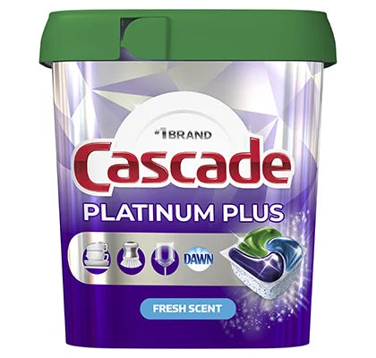 Cascade Platinum Plus ActionPacs - Fresh Scent