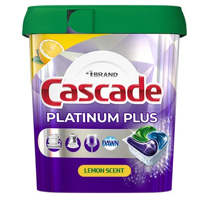 Cascade Platinum Plus ActionPacs - Lemon Scent